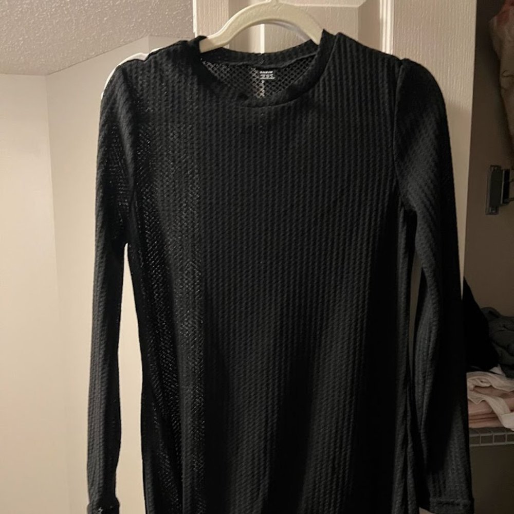Shein black dress